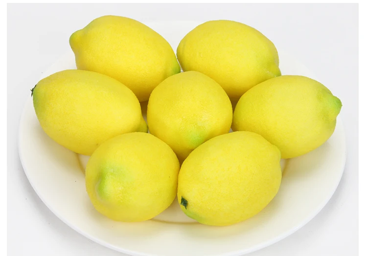 1 шт. имитация ЛИМОННЫХ фруктов модель фотостудия реквизит зеленый/желтый