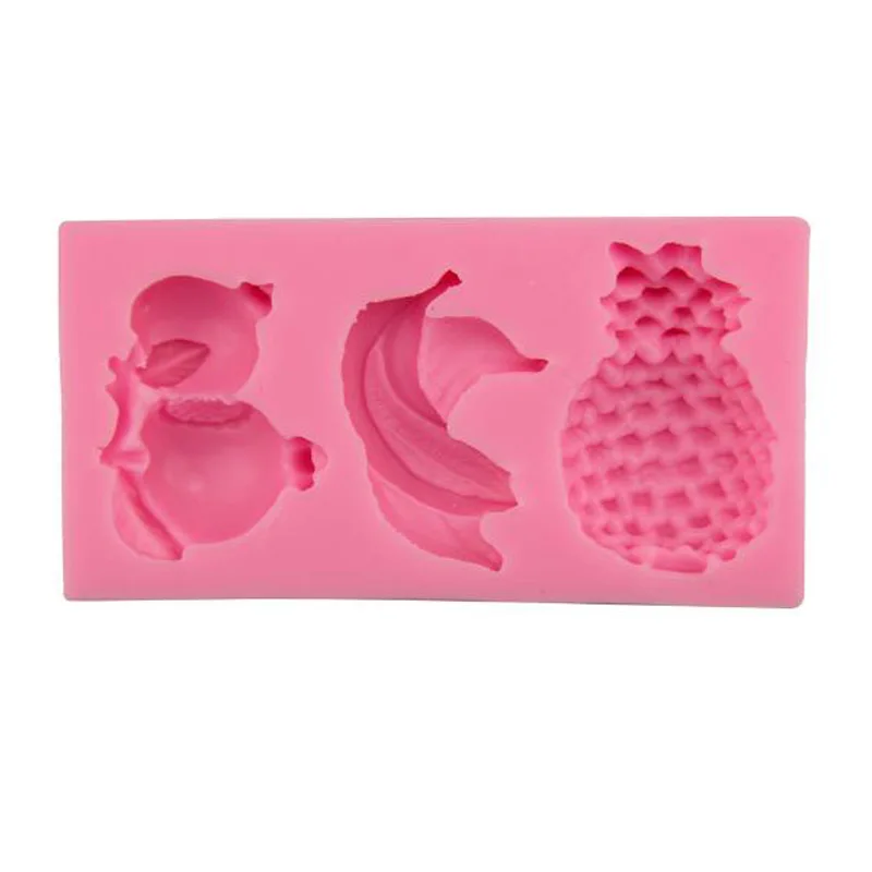 Продвижение Топ Мода гранатовый банан Ананас Фрукты сахар торт плесень