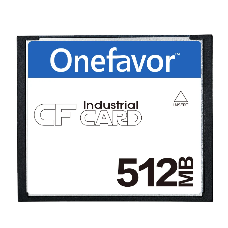5pcs/lot onefavor 32MB 64MB 128MB 256MB 512MB 1GB CompactFlash Card Industry CF Memory Card
