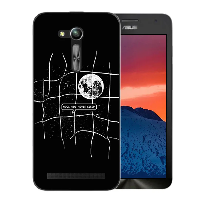 Чехол для Asus ZB450KL Чехлы гримаса шаблон Zenfone GO 2nd Gen ZB452KG ASUS_X014D 4 5 дюймов |