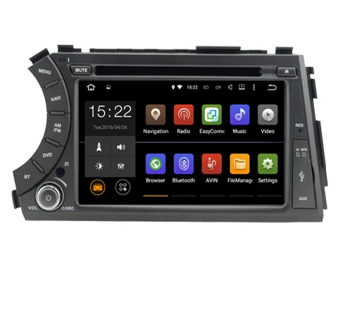 2din Android 7 1 автомобильный dvd gps для Ssangyong Kyron Actyon 3G Wifi BT поддержка dvr OBD2