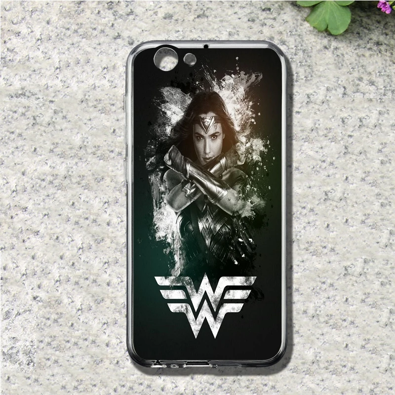 Wonder Woman чехол для телефона htc один A9 M10 M7 M8 M9 E9 плюс Desire 530 626 628 630 816 820 U11 Мягкие TPU