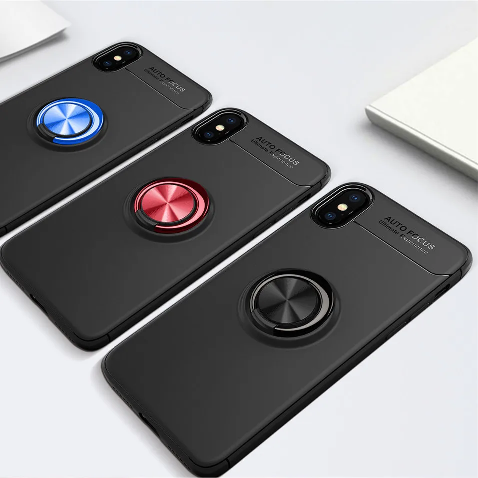 Для iPhone 7 8 Plus для Apple чехол телефона автомобильный держатель подставка магнитный