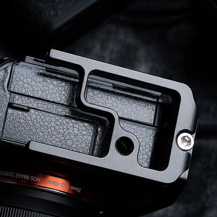Алюминиевый Подгонянный красный/черный быстроразъемный L пластина/L кронштейн металлический держатель рукоятки идеально подходит для sony A7M3 A7R3 A9