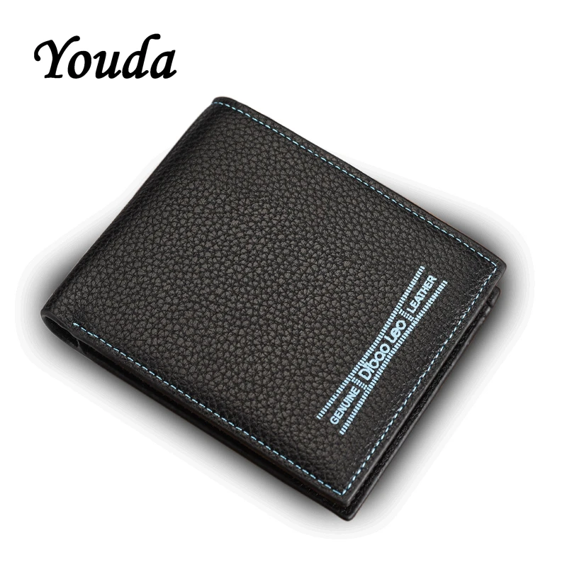 Youda оригинальный дизайн мужской короткий кошелек модный Молодежный большой