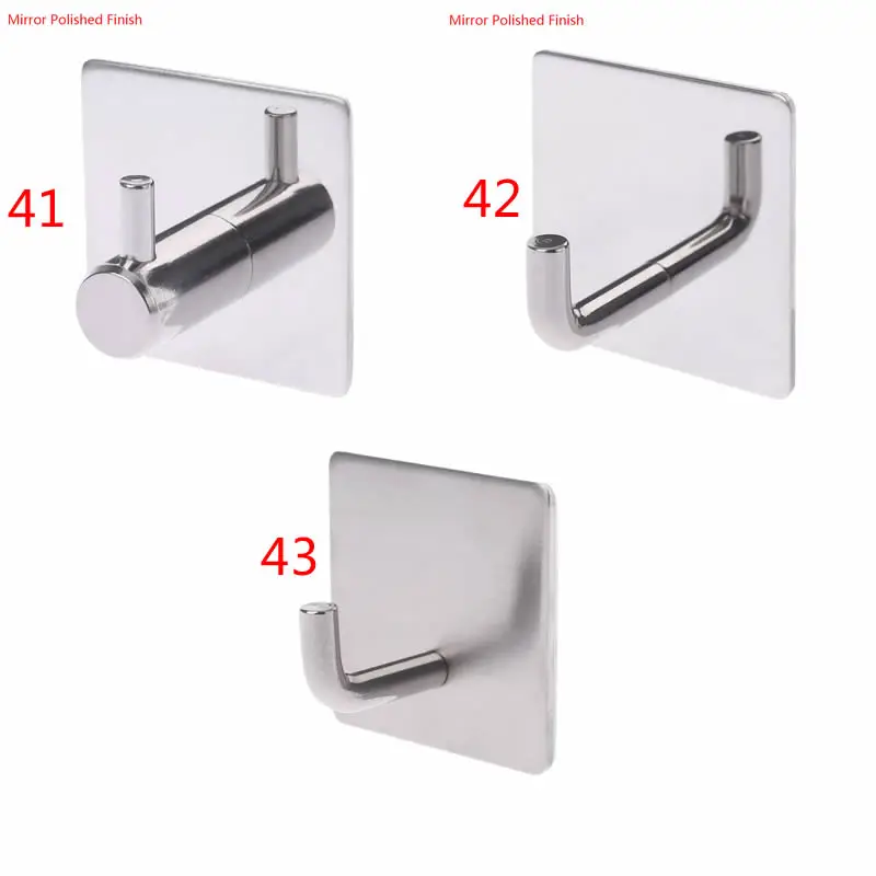 304 нержавеющая сталь самоклеящаяся ванная комната настенный держатель для двери