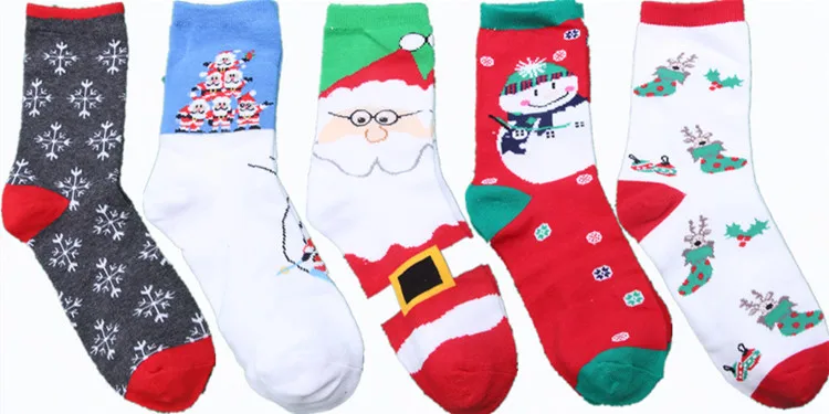 La MaxPa 5 пар женские теплые шерстяные зимние осенние носки Толстый Декор &quotголова