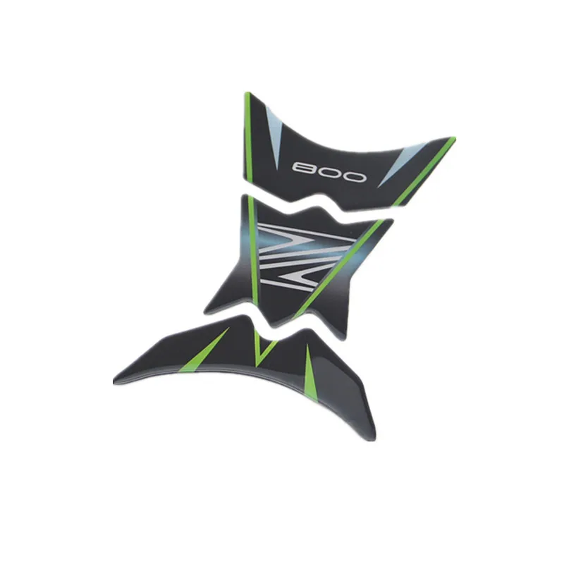 Z800 Мотоцикл 3D Танк Pad наклейки протектор для Kawasaki Z650 Z750 Z800 Z900 Z1000 - Цвет: Z800