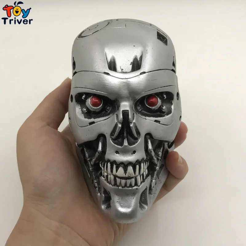 

NECA Terminator T800 Arnold Schwarzenegger 13*8cm Skull Head sculpt model carving Home Decoration in stock boy boyfriend gift