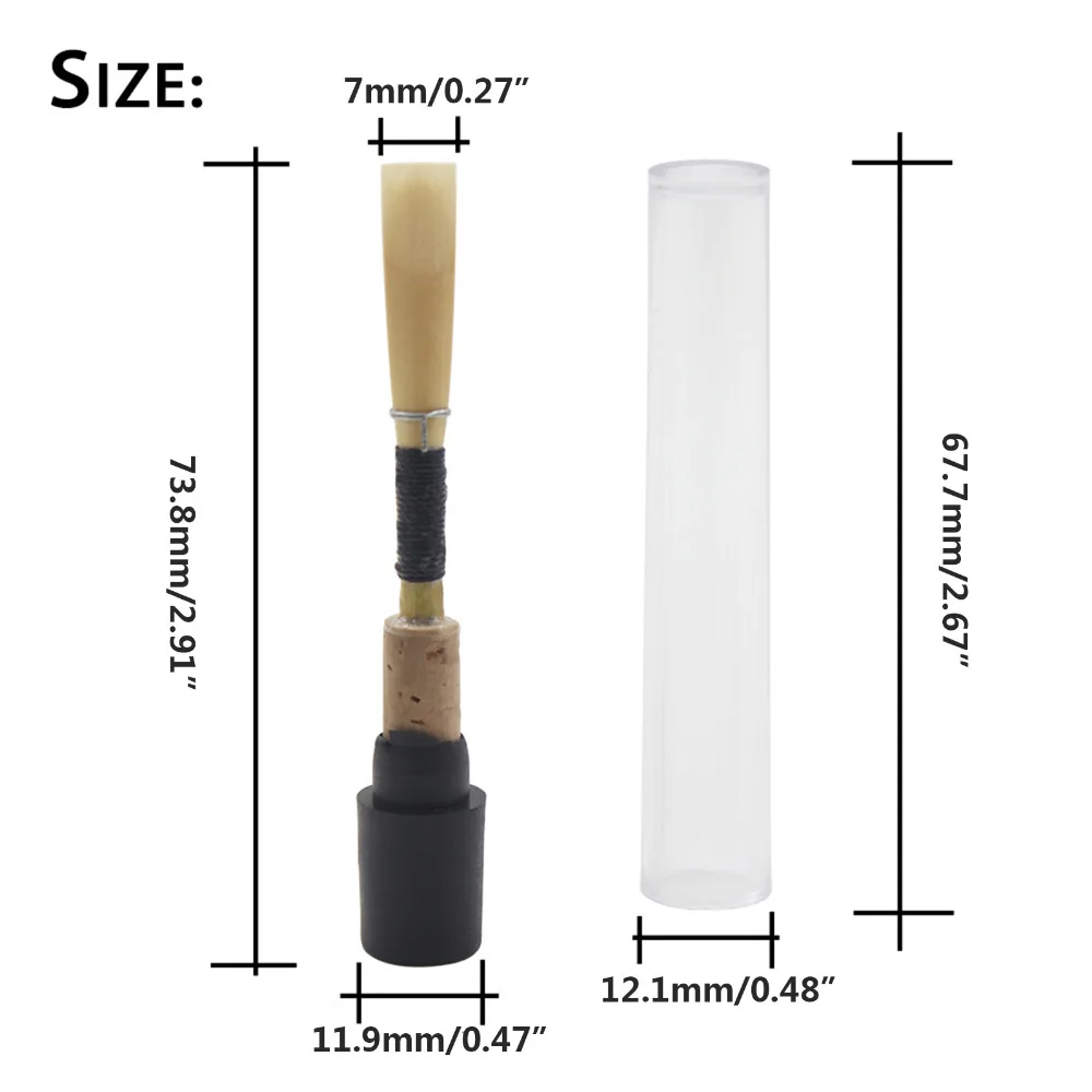Ручной работы высшего класса натуральный Рид гобоя Рид ветер инструмент Часть красный/черный выбрать