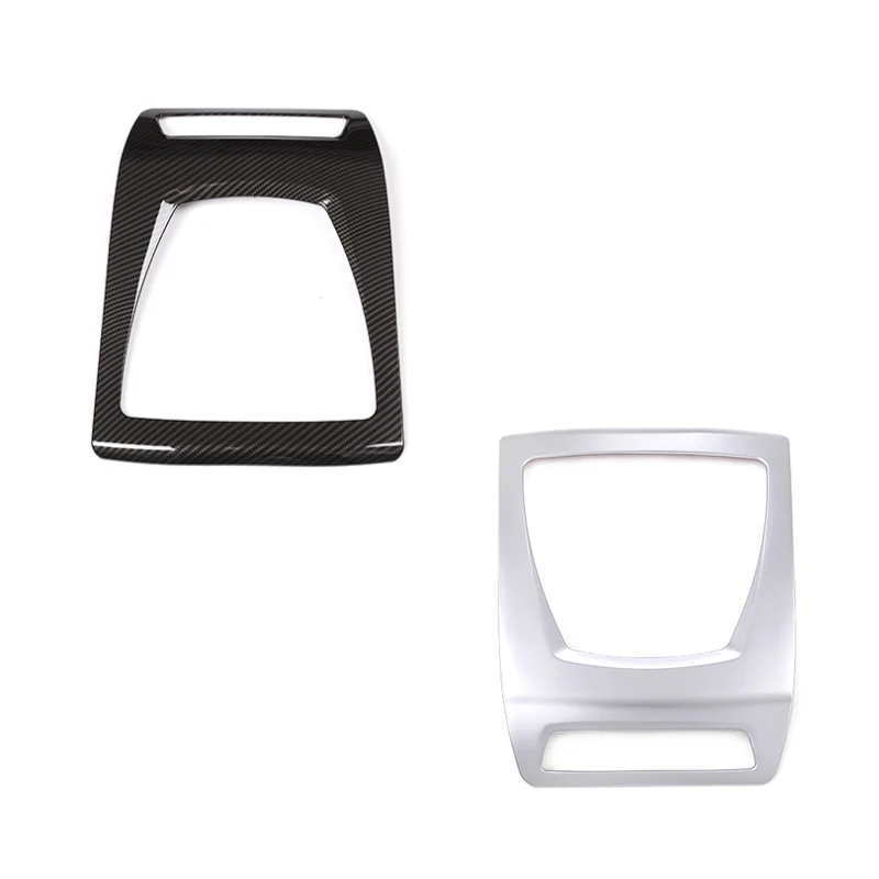 Автомобильный ABS хром/углеродное волокно текстура передняя рамка для чтения