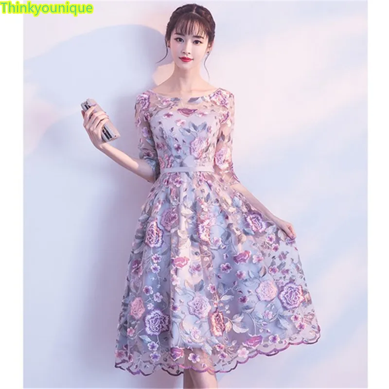 O neck Party Gown Long A line Evening dresses vestido de festa longo robe soiree novia abendkleider SA135 | Свадьбы и торжества