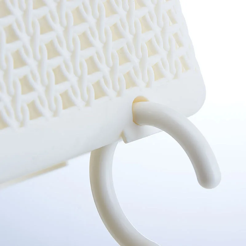 Имитация ротанга многофункциональная корзина для хранения ванной комнаты/кухни