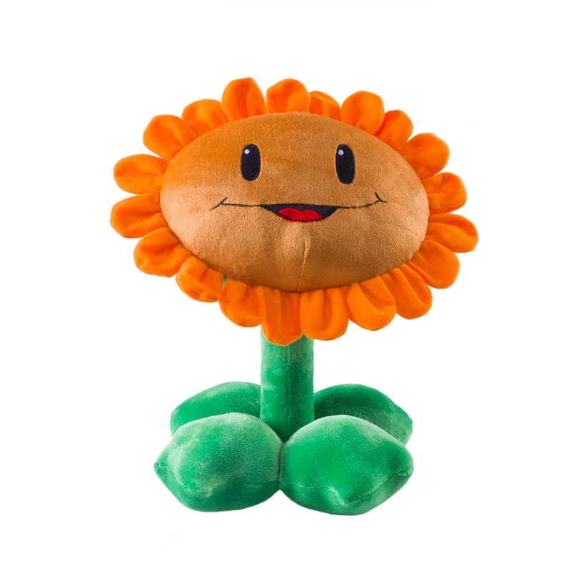 Игрушка плюшевая Растения против Зомби Chomper Фигурка Новые Горох Подсолнух дыня