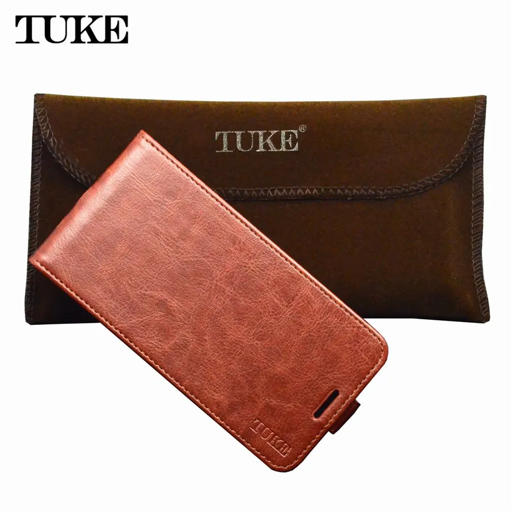 Чехол TUKE из искусственной кожи Защитная задняя флип Обложка ретро модные