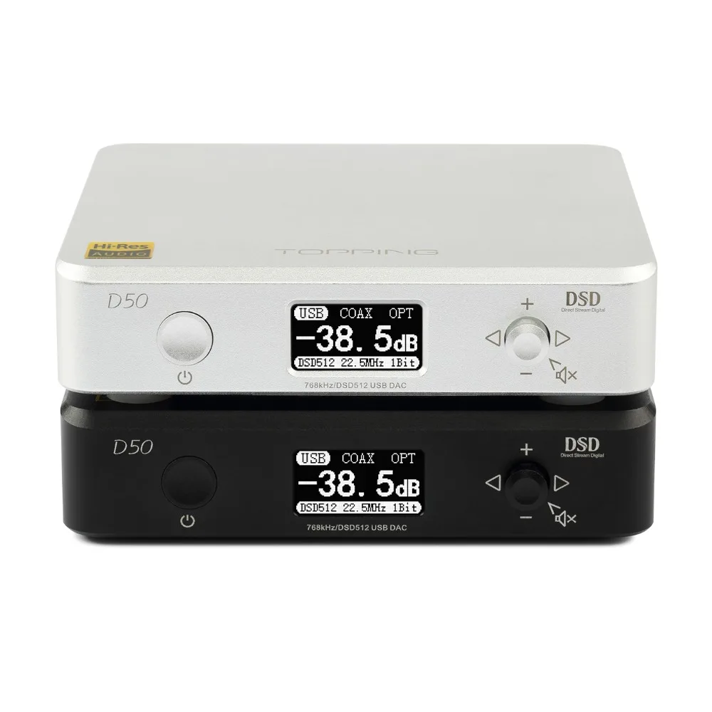 Топпинг D50 Hi Fi аудио ЦАП ES9038Q2M * 2 XMOS XU208 DSD512 USB 32Bit/768 кГц декодер|dac topping|decoder usbdecoder audio |
