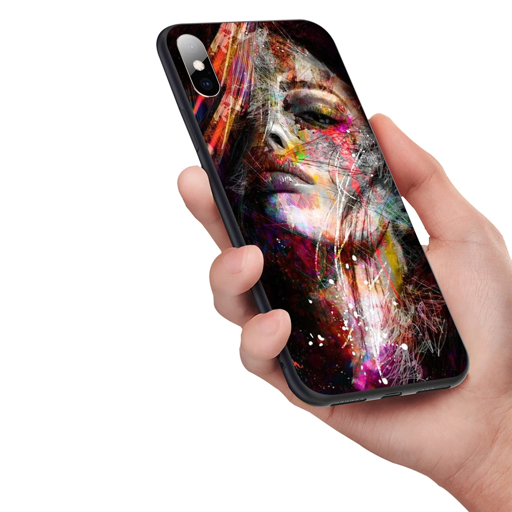 WEBBEDEPP девушка масляная живопись искусство ТПУ для OPPO A1 A3S A5s A7 A37 A57 A73 A83 F5 F11 R15 R17 Pro