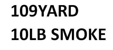 109yard 10lb SMOKE Fierline Плавленая коса 300 ярдов дым 6LB8LB10LB12LB15LB20LB30LB40LB50LB60LB65LB многофиламентная леска для бисероплетения - Цвет: 109yard 10lb SMOKE