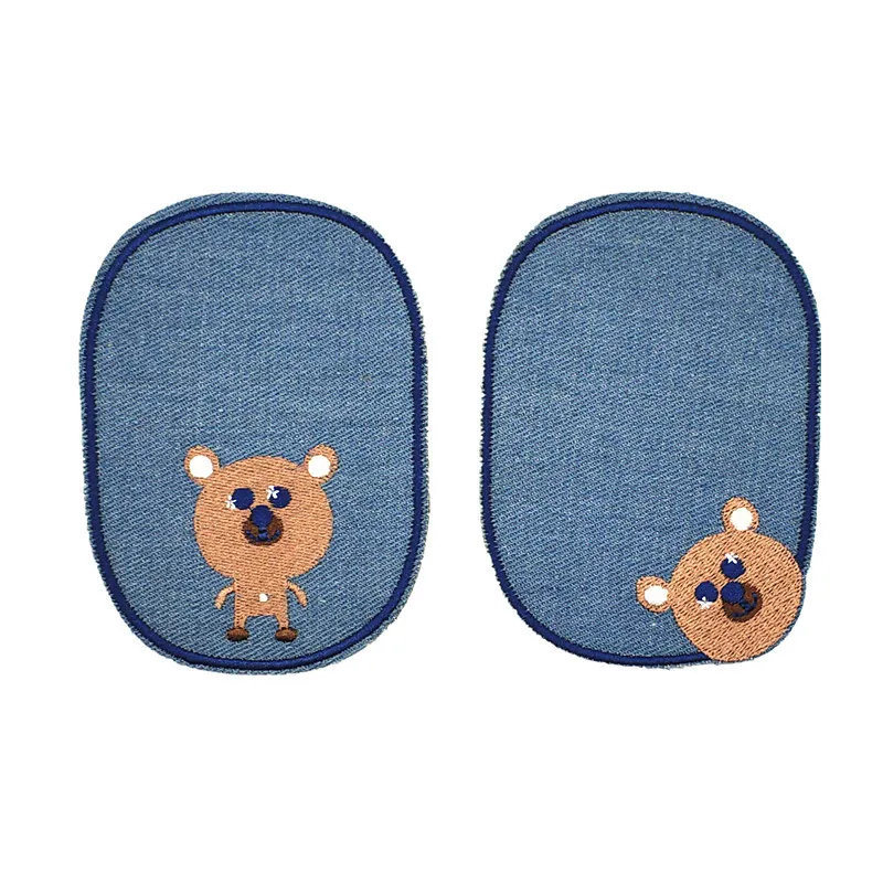 Джинсовые значки вышитые железные на Заплатке колено локоть отверстие ремонт