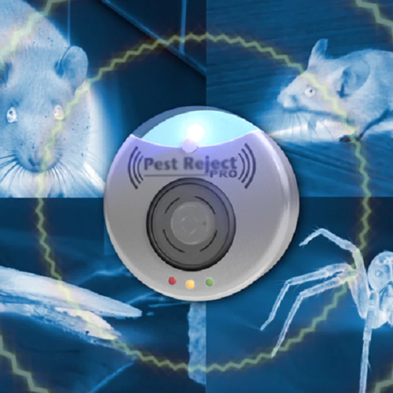 Electronic Pest Repeller Enhanced Version Killer Mouse Fly Ultrasonic Anti Insect Reject Pro | Бытовая техника