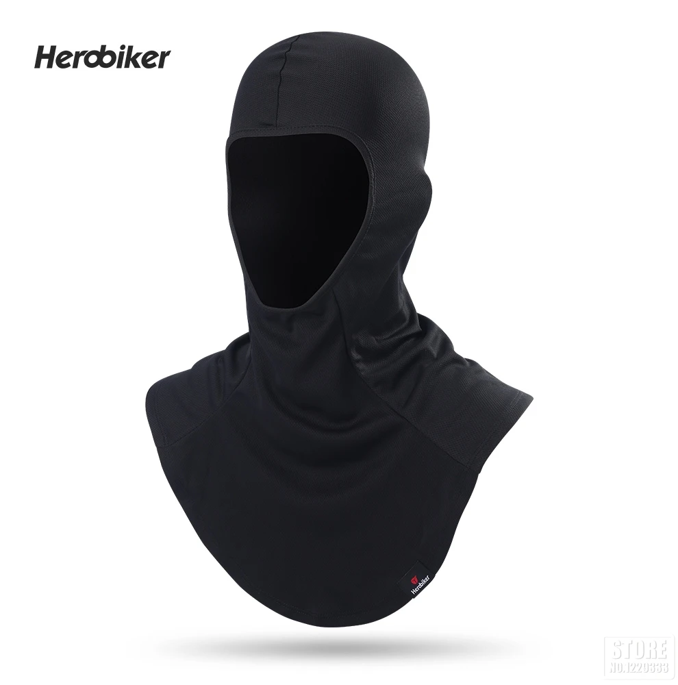 HEROBIKER мото маска Балаклава мотоцикл уход за кожей лица щит анфас маска для лица велосипедная дышащая Motorsiklet маска Moto