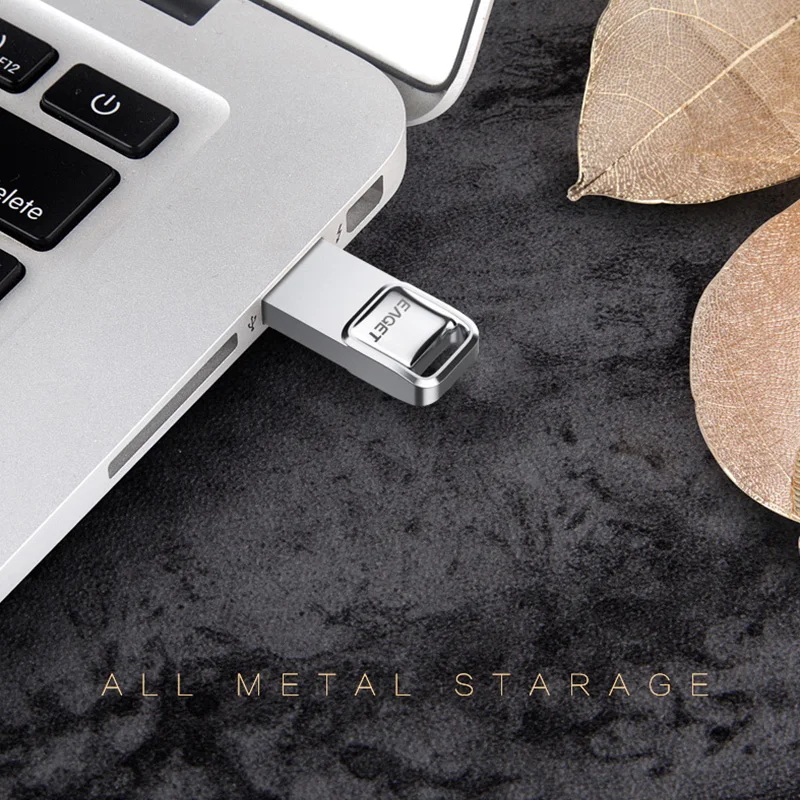 EAGET U1 USB флэш-накопитель, 32 ГБ металлическая Водонепроницаемая Флэшка USB карта памяти 16 ГБ флеш-накопитель реальная емкость USB флэш-диск U