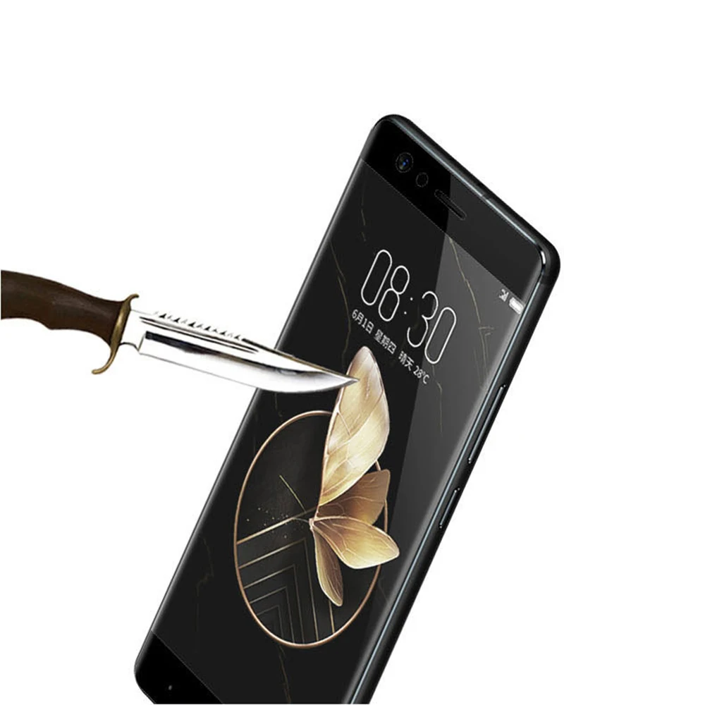 Закаленное стекло для ZTE Nubia Z11 Max Z17 Mini M2 Lite Blade V8 A2 Plus Полное покрытие экрана