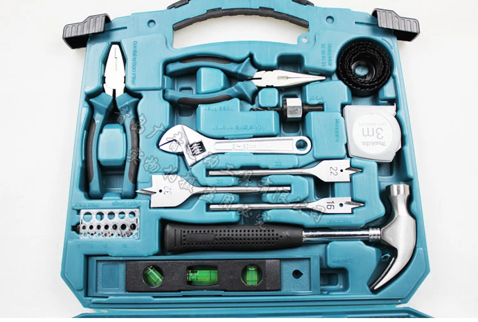 Часовой механизм: японский Makita D-53017 бытовой ручной инструмент наборы для ухода за кожей рук сверла набор аксессуаров для Комбинации инструментов 103 шт./компл
