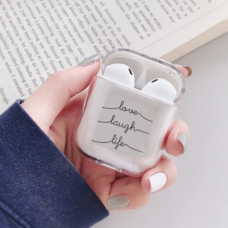 Чехол для airpods, милый чехол для наушников, чехол для AirPods, Мультяшные беспроводные наушники, аксессуары для Apple Airpods, мягкий чехол, сумка - Цвет: I200333