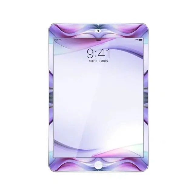 Ясно Взрывозащищенный Экран протектор для iPad5/6 воздуха 2 закаленное Стекло для iPad 9, A1822 A1823 Pro 9,7 защитная пленка