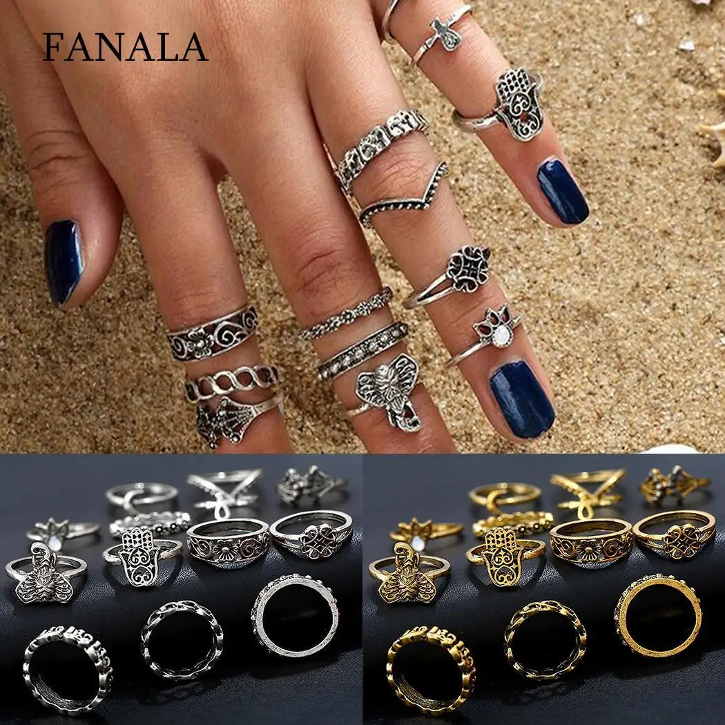 Ювелирное кольцо женская мода Пальма слон очарование Новая повседневная