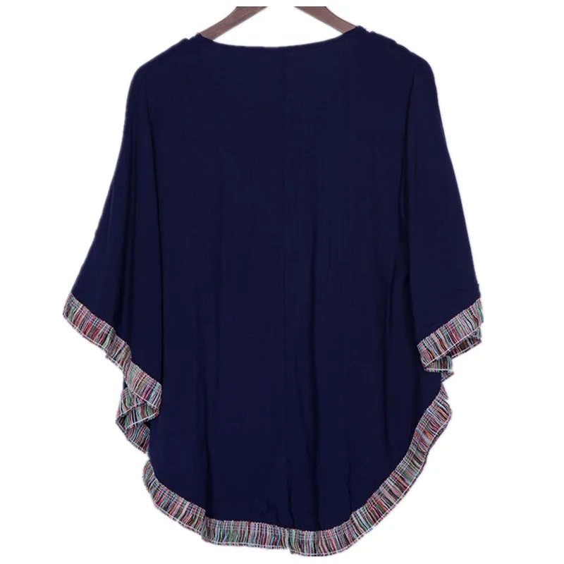 Рубашка женская винтажная с цветочным принтом большого размера | Женская одежда