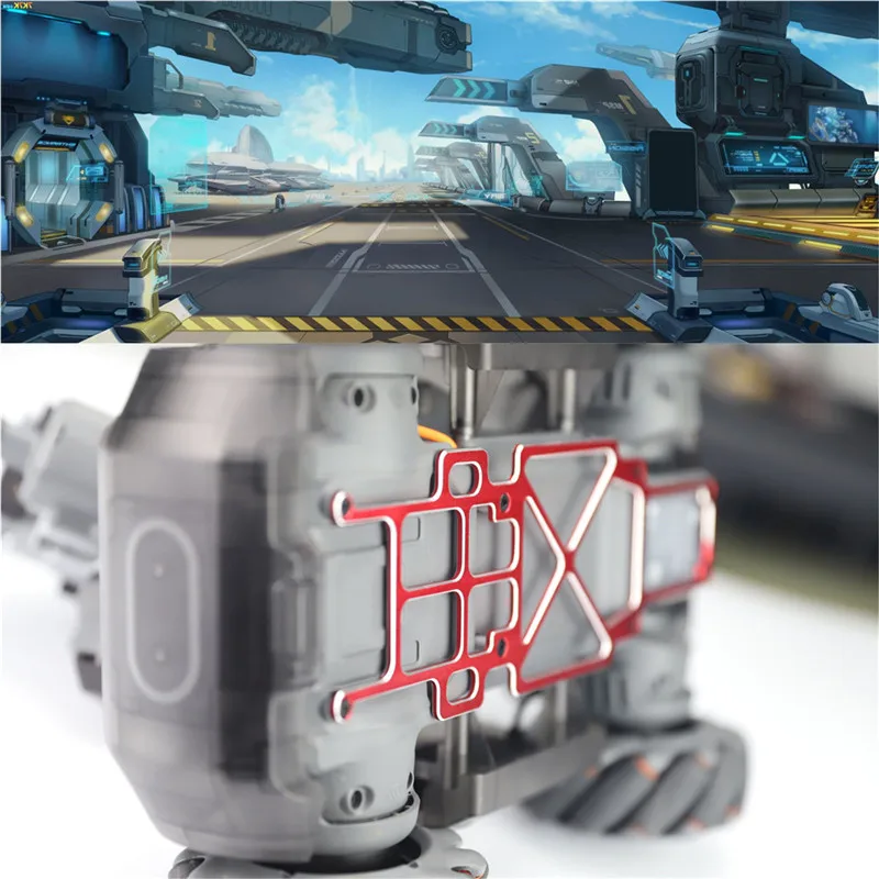 Новый защитный бронированный корпус усиленный алюминиевый сплав CNC для DJI RoboMaster S1