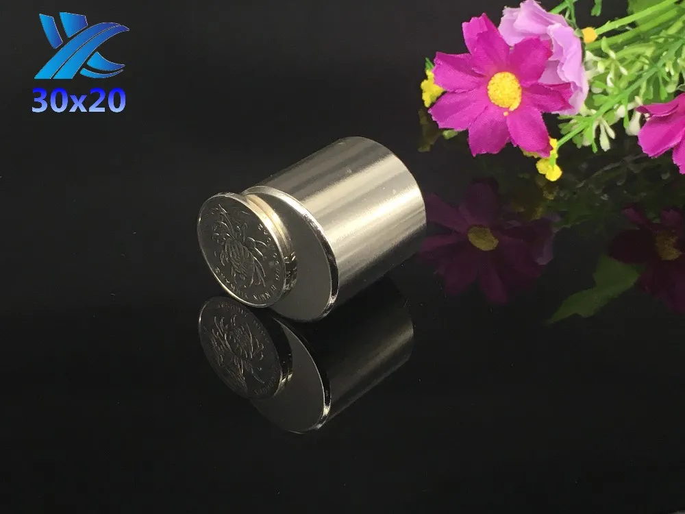 1 шт. 20x30mm Круглый NdFeB ниодимовые Дисковые магниты Dia20mmx30mm N35 супер мощный сильный редкоземельный магнит ; партия из 20*30