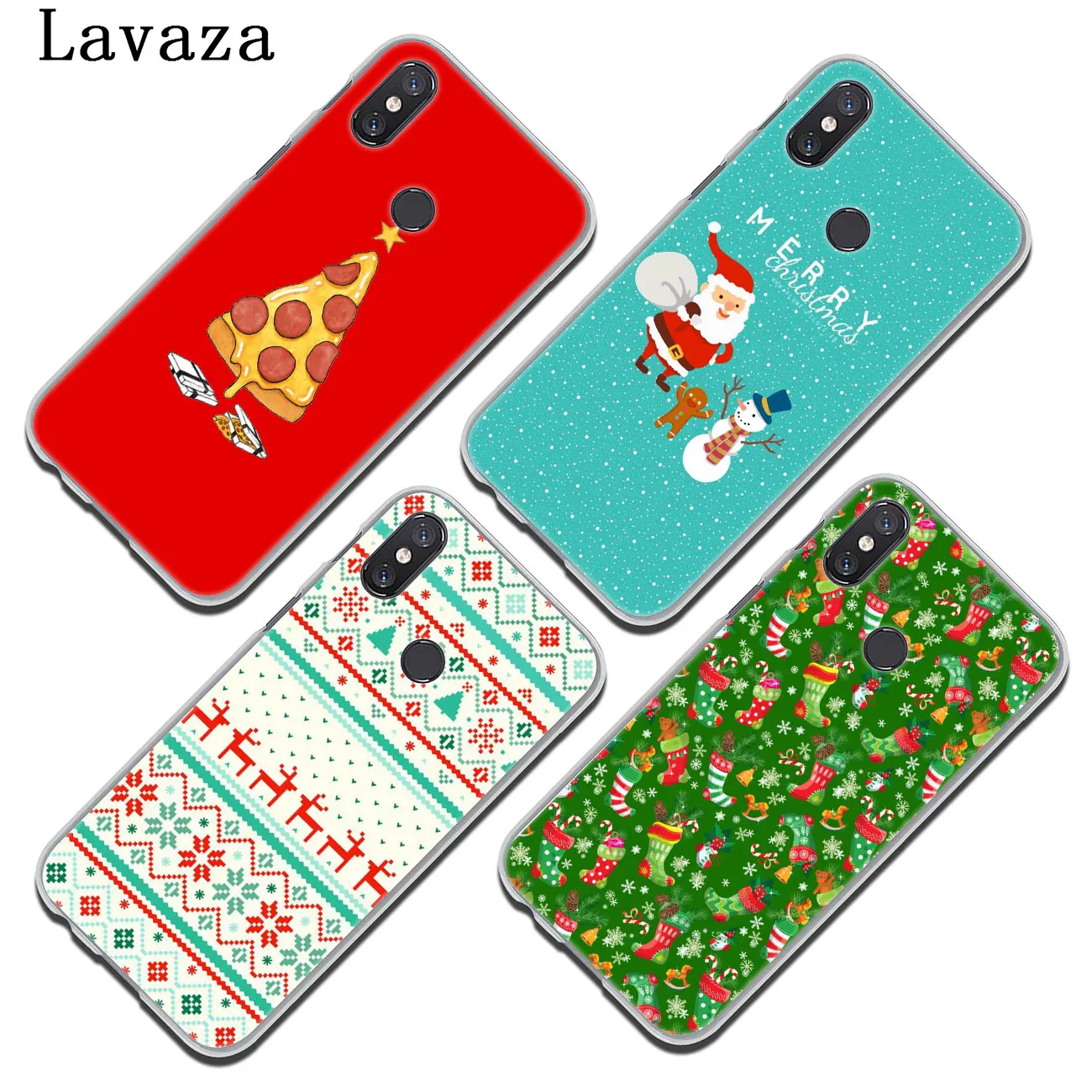 Чехол для телефона Lavaza Merry Christmas новогодний подарок Пончик чехол Xiaomi Redmi 8A 7A 6A 5A K20