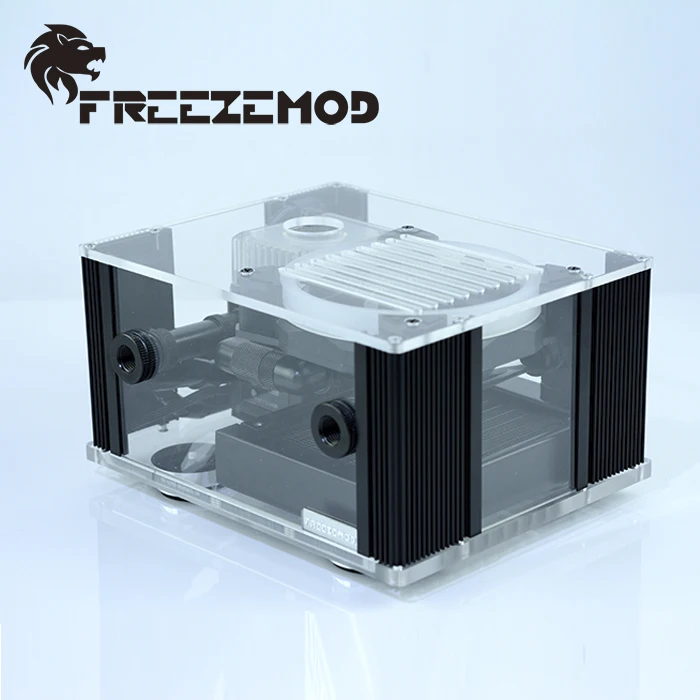 FREEZEMOD BOX-12YT внешнее водяное охлаждение интегрированная интеллектуальная коробка температурный дисплей RGB эффект