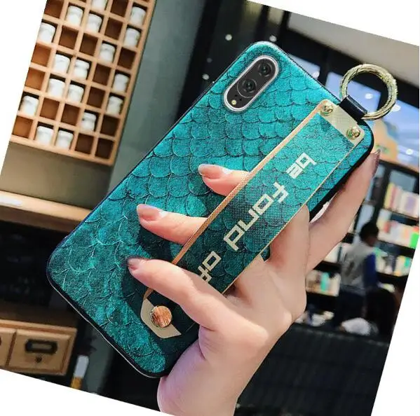 no strap phone case Чехол для huawei mate 20 pro X P30 P20 pro honor 20 10 lite 8x nova 5 5i 4 3 3i модный браслет - Цвет: no strap phone case