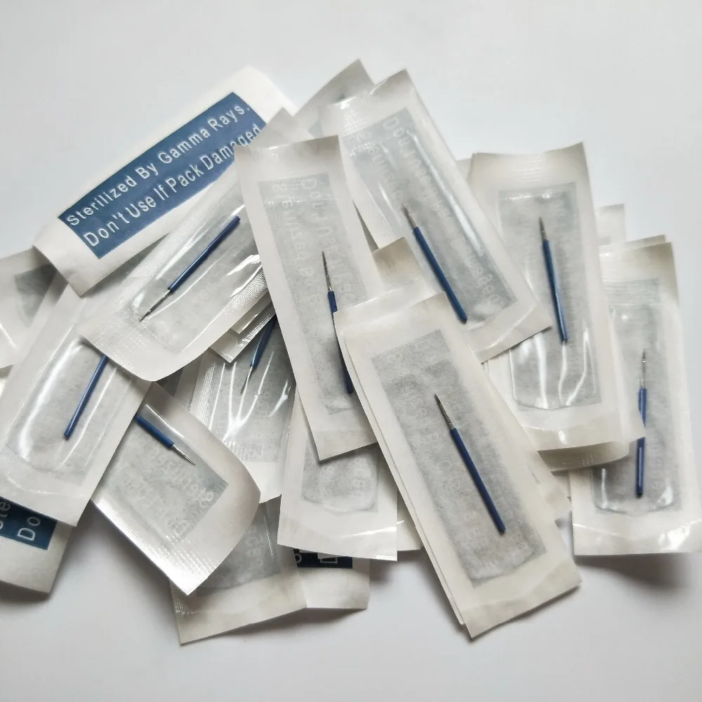 

50pcs Merlin 2R Tattoo Needles For Permanent Makeup Eyebrow and Lip Professional Merlin Tattoo Machine