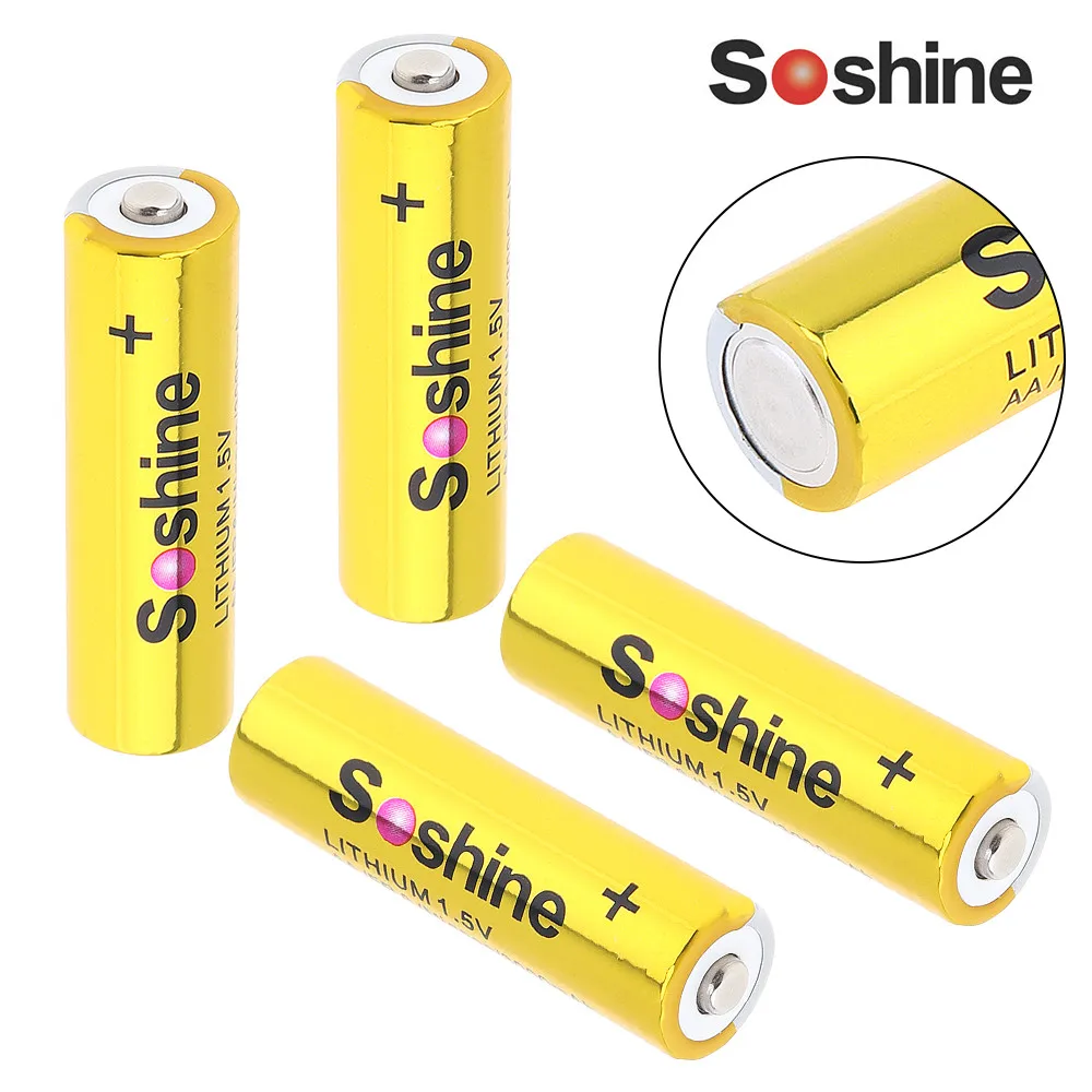 4 шт./лот Super 1 5 V 3000mAh AA FR 6 Mignon литиевая батарея не перезаряжаемая сухая с супер