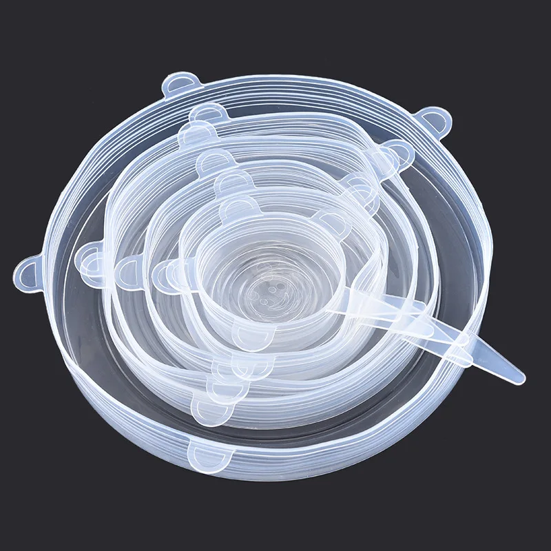 Silicone Bowl Cover Plastic Wrap Microwave Oven Insurance | Дом и сад