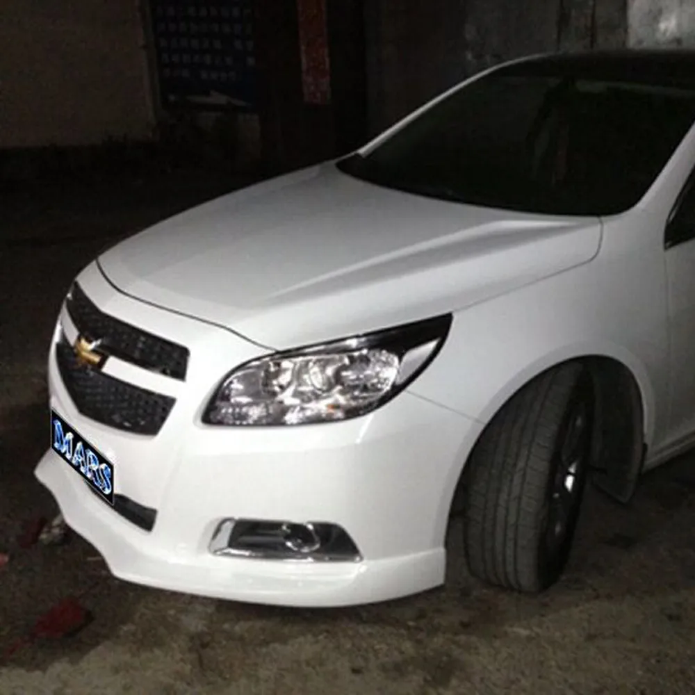 Для Chevrolet Malibu 2012- PU Body Kit Fribt губы, боковая юбка, задний диффузор североамериканский стиль