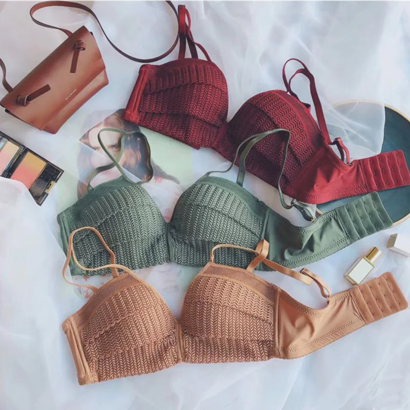 Новинка 2019 романтичный сексуальный комплект с бюстгальтером для женщин без