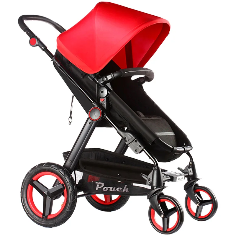 Сумка Высокая Пейзаж внедорожник детская коляска с большими колесами складной