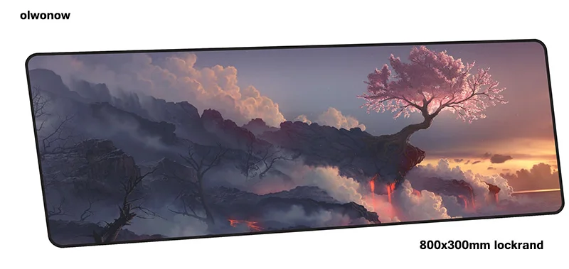 Художественный коврик для мыши 80x30 см, игровой коврик для мыши в стиле аниме, большой геймерский коврик, Новое поступление, игровой компьютерный стол, коврик для мыши, клавиатура, большие игровые коврики