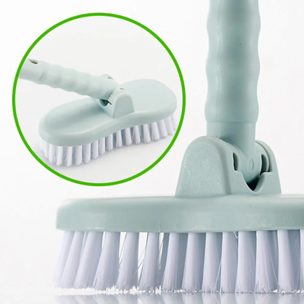 

Retractable long handle cleaning brush bristle bathroom floor brush bathroom bathtub tile brush