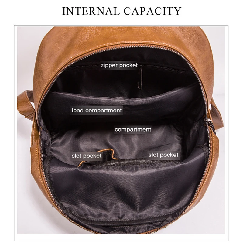 POMELOS женский рюкзак с мягкой спинкой из искусственной кожи сумки на заднюю панель