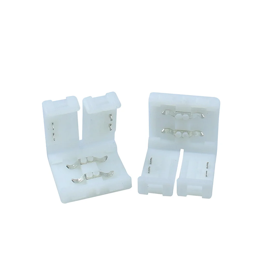 10 миллиметровая 2 контактная одноцветная Светодиодная лента без разъема для