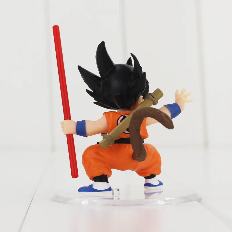 7 см фигурка Dragon Ball Сон Гоку Дети Стиль фигурки куклы ПВХ Модель игрушки