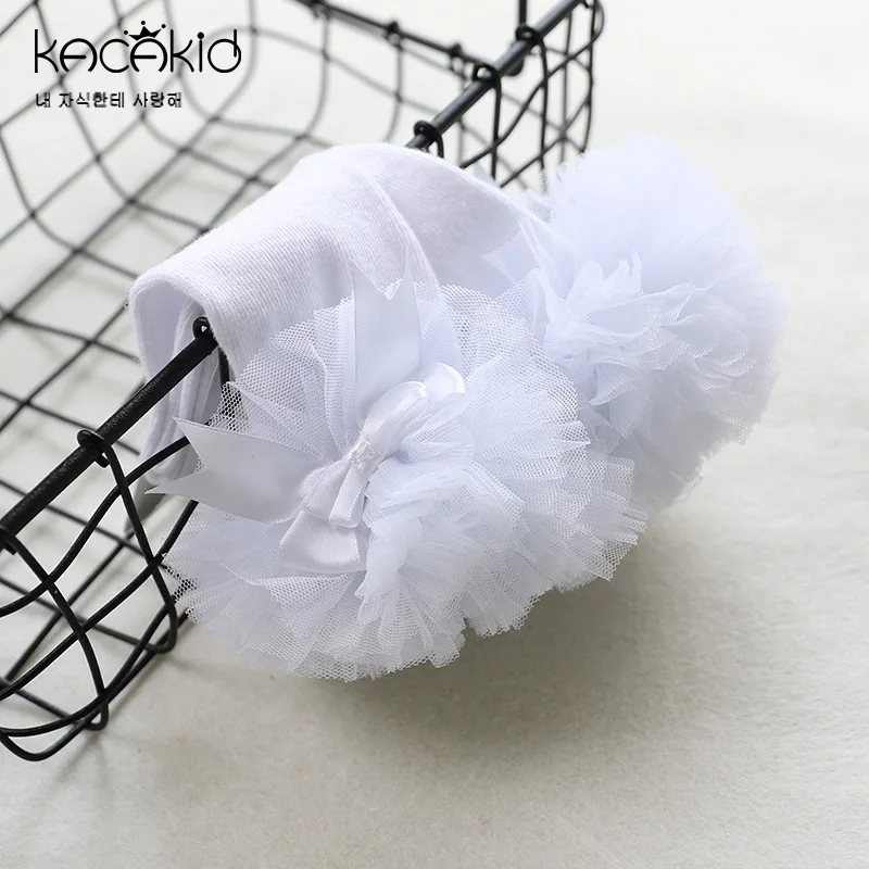White A Kacakid/весенние носки для маленьких девочек; милые кружевные гольфы для девочек; детские длинные носки из хлопка; Гольфы принцессы - Цвет: White A