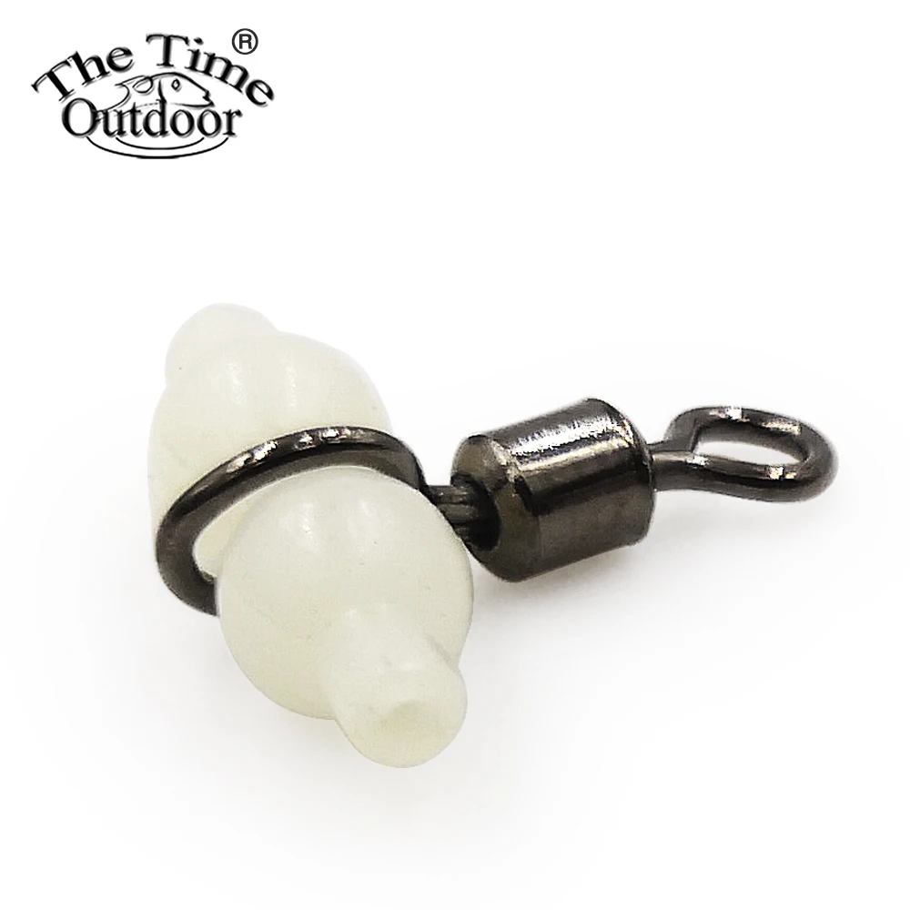 50 шт. светящаяся поперечная леска роликовая рыболовная Вертлюг 3 способа